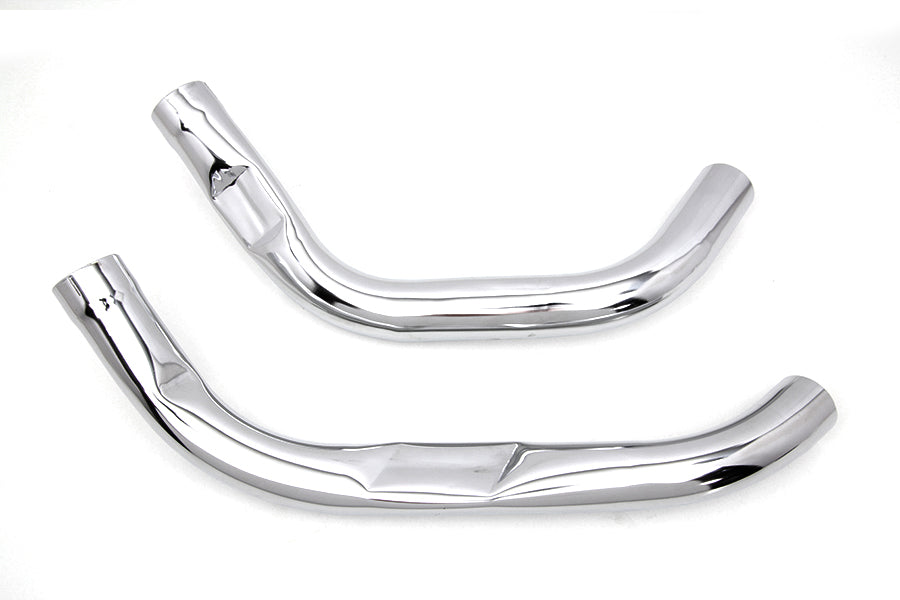 Replica Exhaust Header Set Chrome 1957 / 1978 XL 1957 / 1978 XLH 1957 / 1978 XLCH