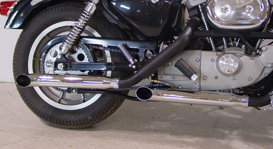 Wyatt Gatling Turnout Slip-On Muffler Set 1980 / 2003 XL