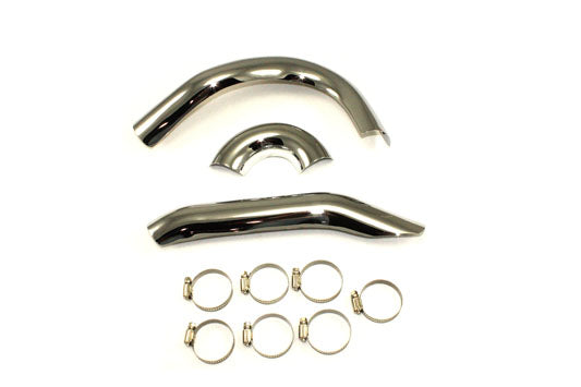 Dual Exhaust Pipe Heat Shield Set 1985 / 2006 FLT