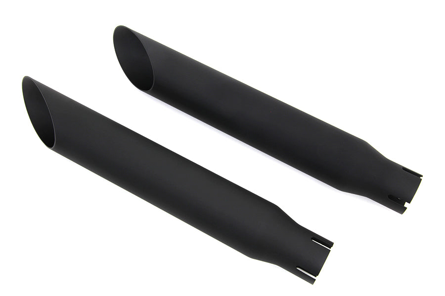 Wyatt Gatling Black Slash Slip-On Muffler Set 0 /  Custom application