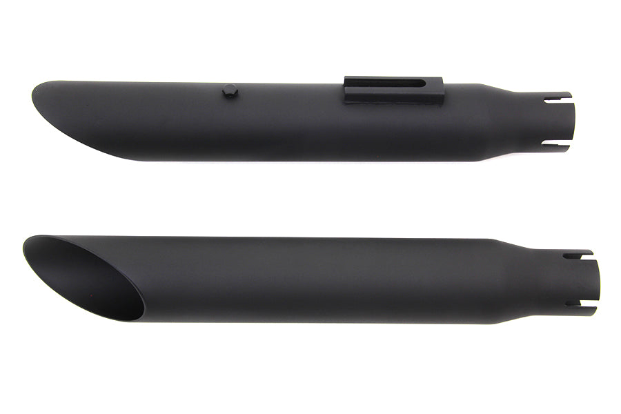 Wyatt Gatling Black Slash Slip-On Muffler Set 0 /  Custom application
