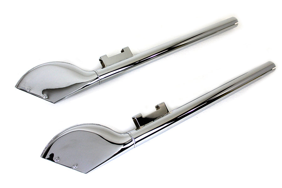 Batique Style Exhaust Tube Set Chrome 1995 / 2016 FLT