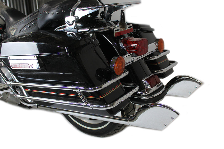 Batique Style Exhaust Tube Set Chrome 1995 / 2016 FLT