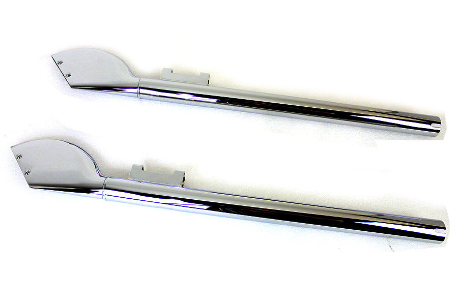 Batique Style Exhaust Tube Set Chrome 1995 / 2016 FLT