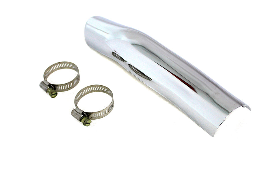 Chrome Rear Heat Shield 1965 / 1969 FLH