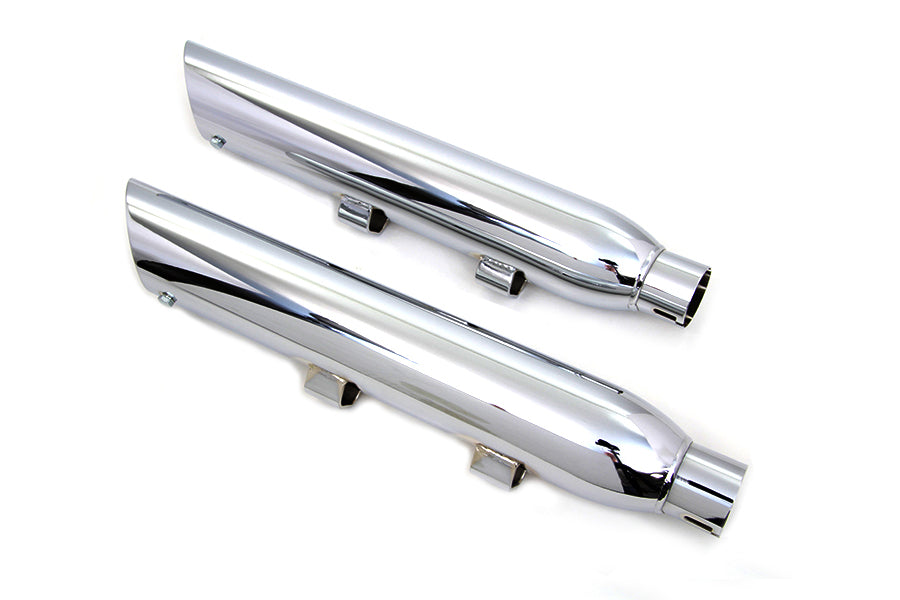Wyatt Gatling Chrome Slash Muffler Set 2014 / UP XL