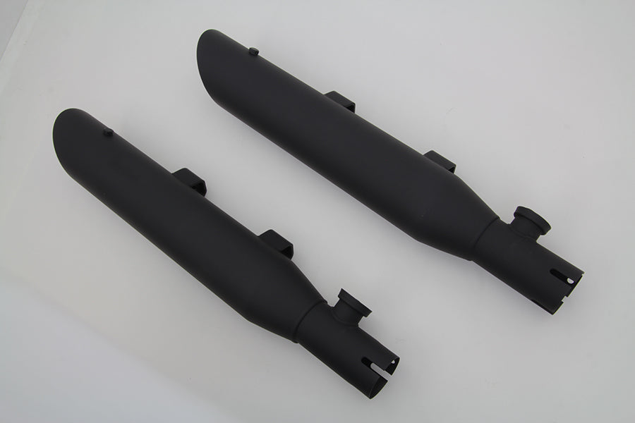 Wyatt Gatling Side Slash Slip-On Muffler Set Black 2004 / 2013 XL