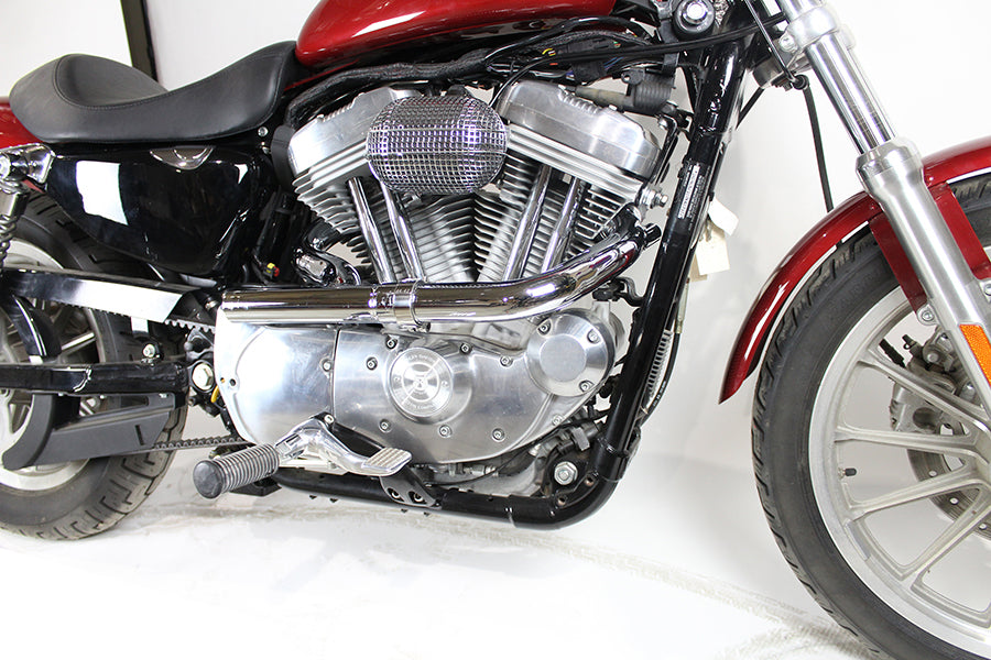 2:1 Siamese Exhaust Header Set Chrome 1986 / 2006 XL without oxygen sensor bung receptors1986 / 1999 FX without oxygen sensor bung receptors1986 / 1999 FLST Evo motors only1986 / 1999 FXST Evo motors only