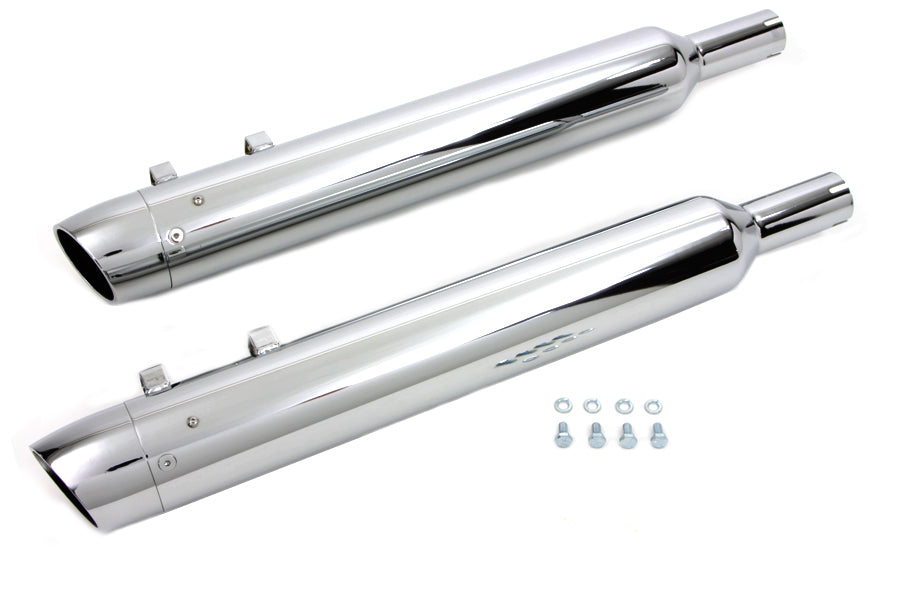 Wyatt Gatling Slash End Cap Muffler Set 1995 / 2016 FLT