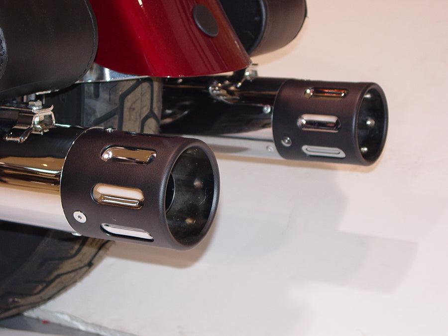 Wyatt Gatling Muffler Set With Revolver Tips 1995 / 2016 FLT