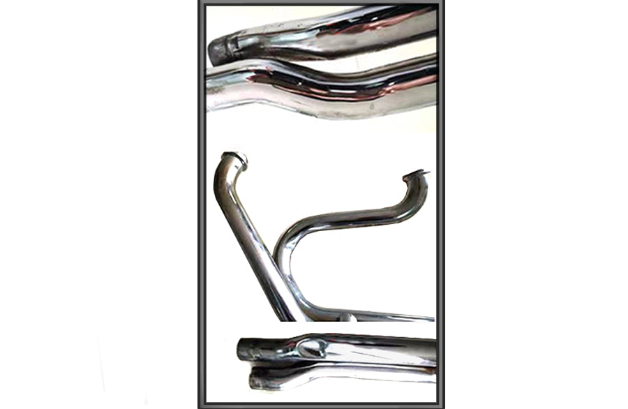 Alphabet FX-FXE Exhaust Header Set Chrome 1971 / 1984 FX