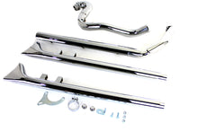 Load image into Gallery viewer, True Dual Header with Fishtails Chrome 1995 / 2006 FLT