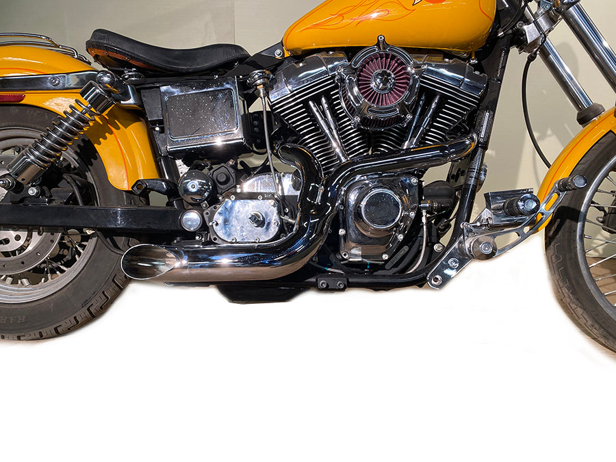 FXD 2:1 Lake Side Pipe Exhaust Chrome 1991 / 2005 FXD