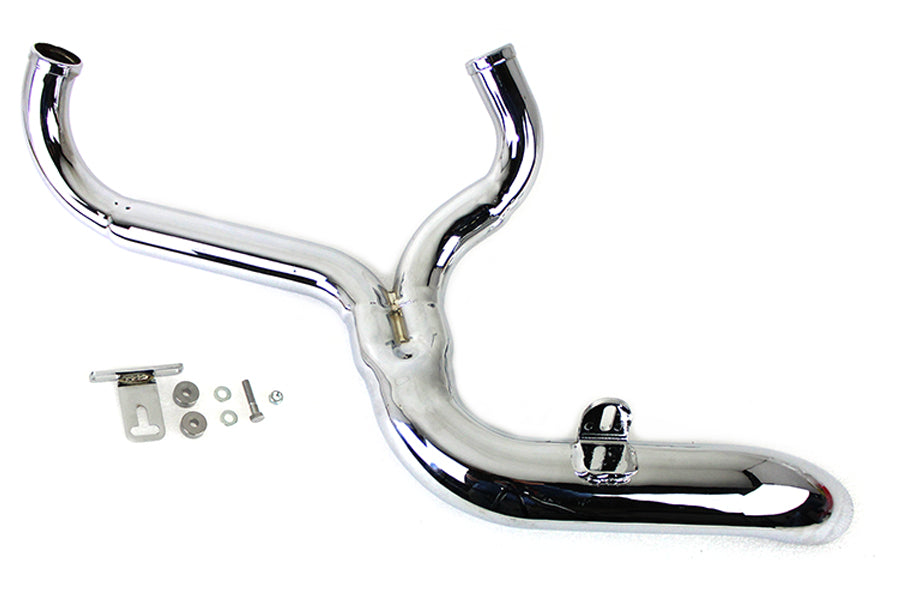 FXD 2:1 Lake Side Pipe Exhaust Chrome 1991 / 2005 FXD