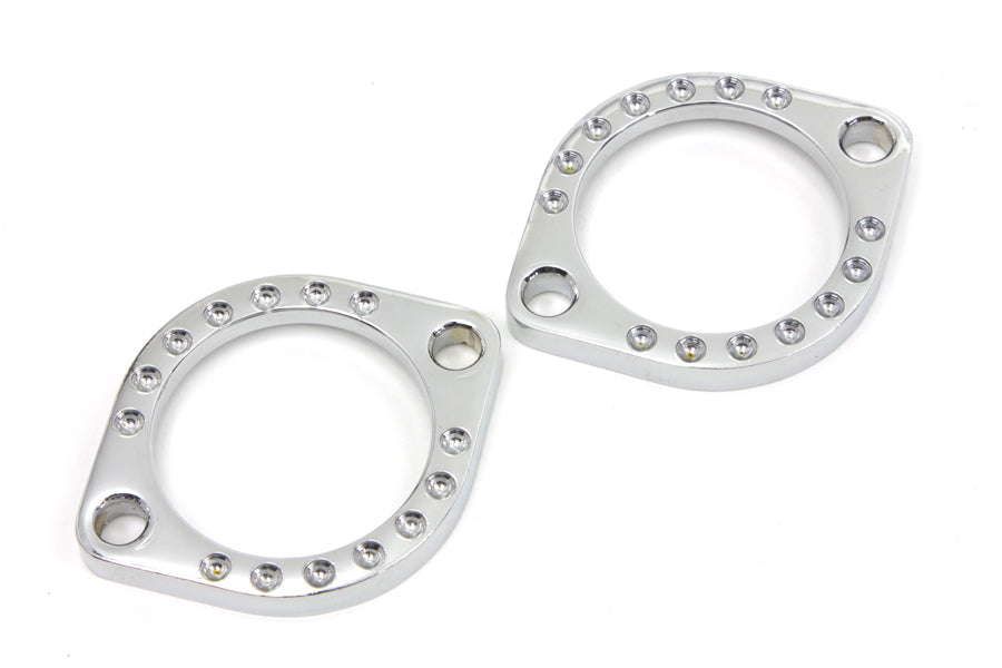 Exhaust Flange Set 1984 / 2017 FXST 1984 / 2016 FLT 1984 / 1994 FXR 1986 / 2017 FLST 1991 / 2017 FXD 1986 / UP XL