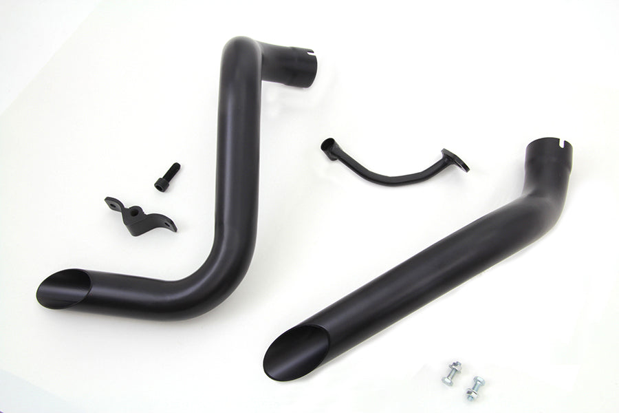 Ironhead LAF Exhaust Header Set Black 1957 / 1985 XL