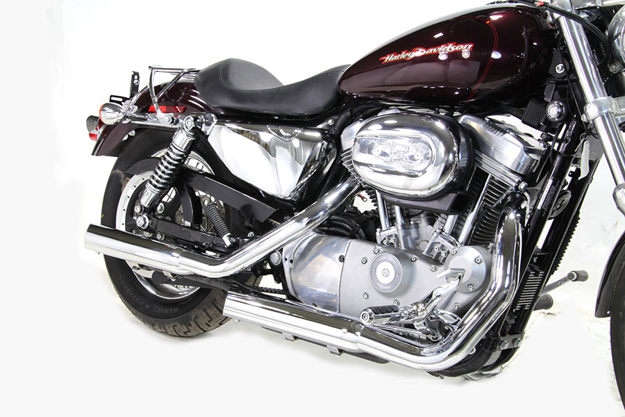 Wyatt Gatling Chrome Side Slash Muffler Set 2014 / UP XL