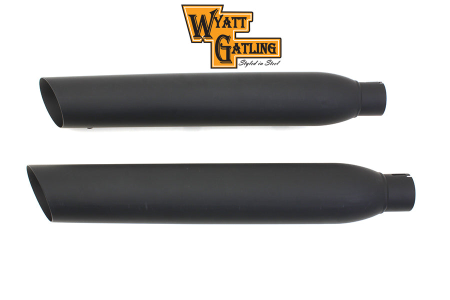 Wyatt Gatling Black Side Slash Muffler Set 2014 / UP XL