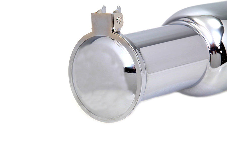 Chrome Megaphone Muffler Set 0 /  Custom application