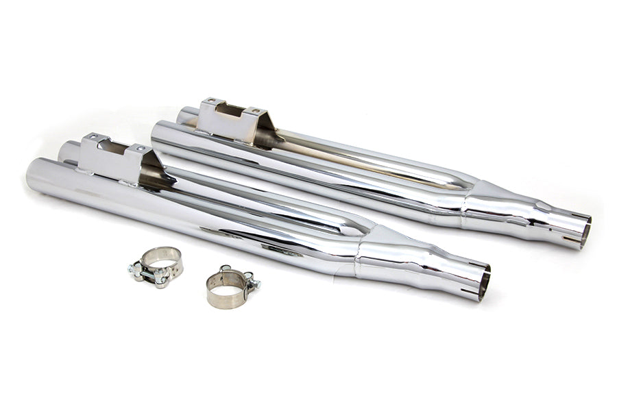 2-1/8 Double Barrel Muffler Set 1995 / 2016 FLT
