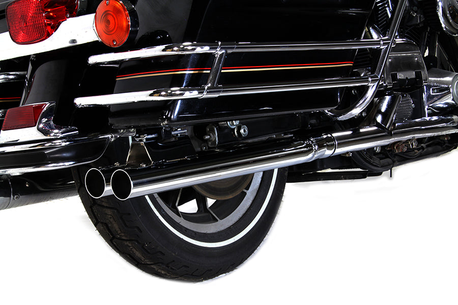 2-1/8 Double Barrel Muffler Set 1995 / 2016 FLT