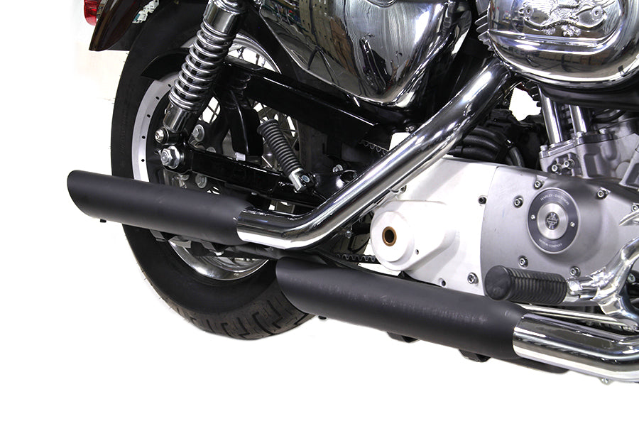 Wyatt Gatling Black Slash Muffler Set 2004 / 2013 XL