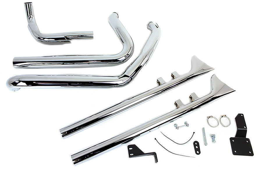True Dual Exhaust Header Kit 2010 / 2016 FLT