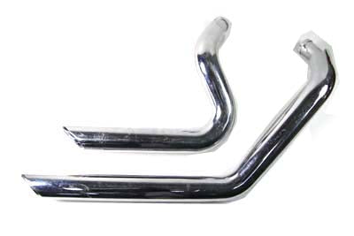 Exhaust Drag Pipe Set Short Shots 2004 / 2013 XL