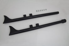 Load image into Gallery viewer, M8 36 Straight Fishtail Exhaust Extension Set Black 2017 / UP FLT