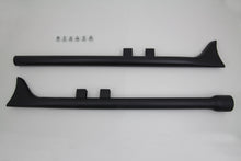 Load image into Gallery viewer, M8 36 Straight Fishtail Exhaust Extension Set Black 2017 / UP FLT