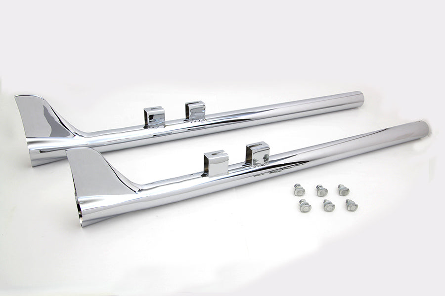 36 Bronx Straight Tail Set Chrome 1995 / 2016 FLT