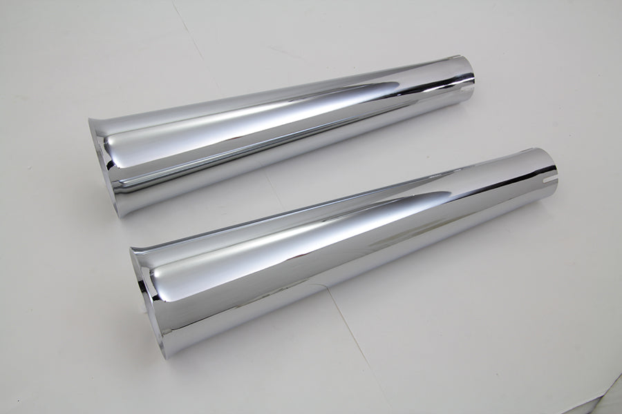 Chrome Megaphone Tip Set for 1-7/8 Muffler 1958 / 1984 FL