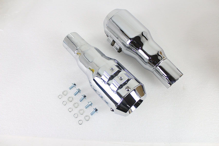 Grenade Muffler Set Chrome 0 /  Custom application