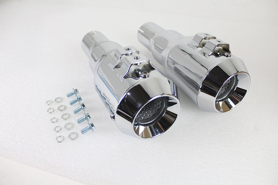 Grenade Muffler Set Chrome 0 /  Custom application