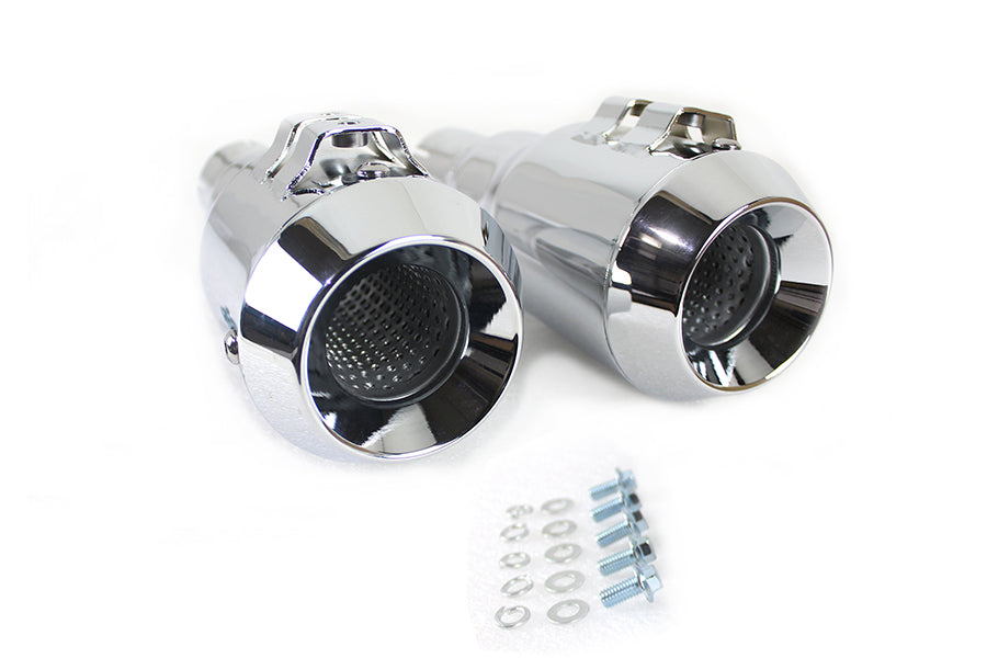 Grenade Muffler Set Chrome 0 /  Custom application