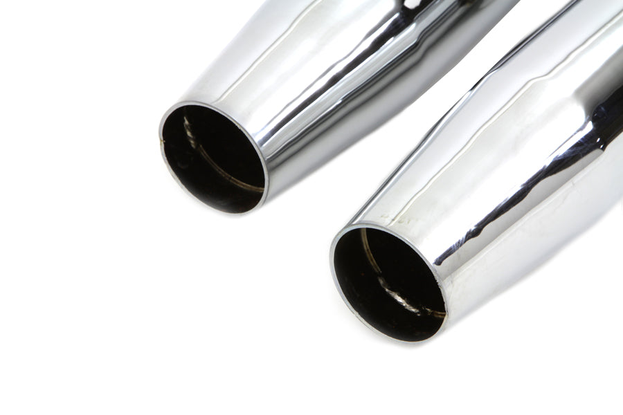 Chrome Slip On Muffler Set 2007 / 2017 FXST