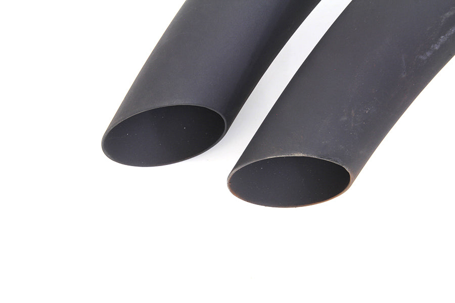 Black 1-3/4 Magnum Exhaust Drag Pipe Set 2004 / 2013 XL