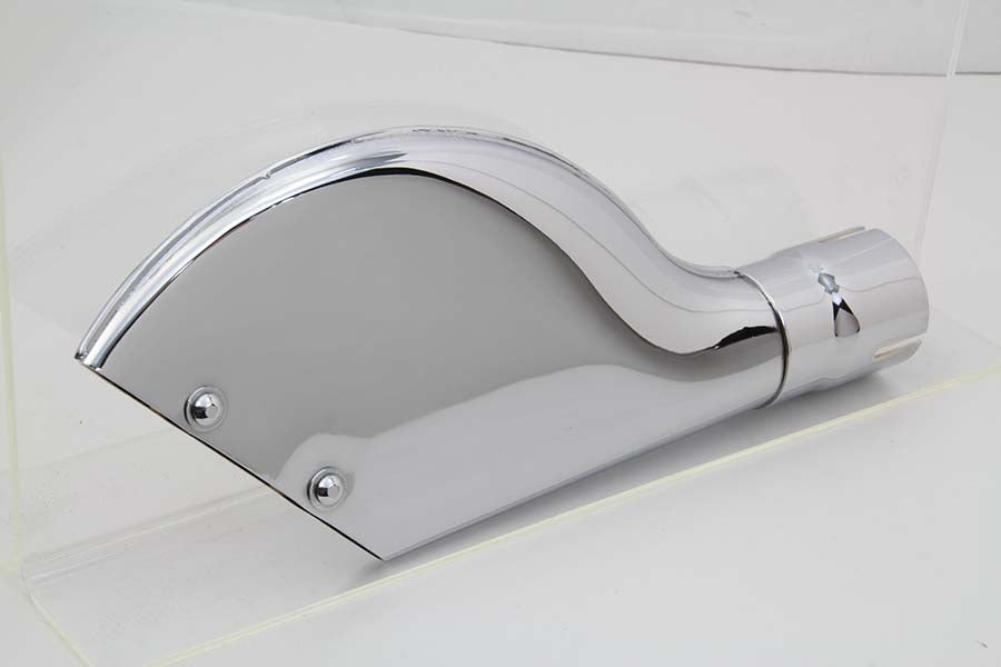 Batique Style Exhaust Pipe End 0 /  Custom application for 1-7/8 exhaust"