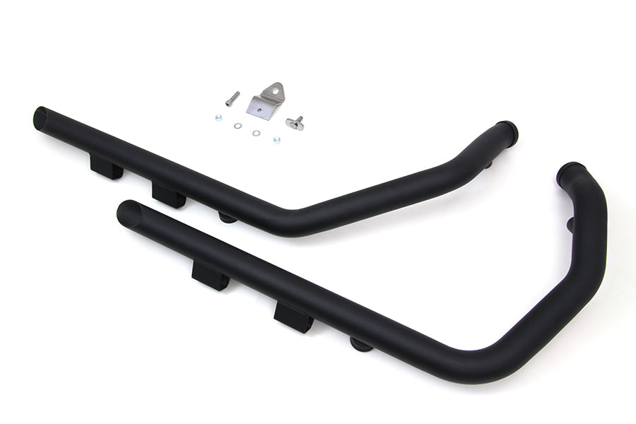 Wyatt Gatling Exhaust Drag Pipe Set Slash Cut Ends 2007 / 2013 XL