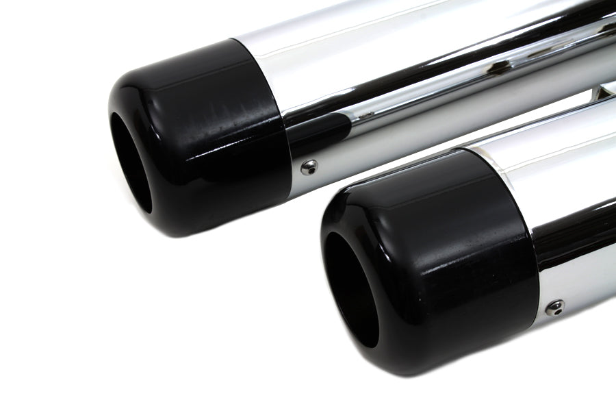 Muffler Set with Black Hollow Point End Tips 1995 / 2016 FLT