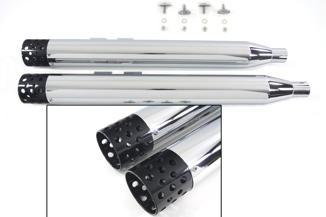 Muffler Set with Black Shooter Style Ends 1995 / 2016 FLT