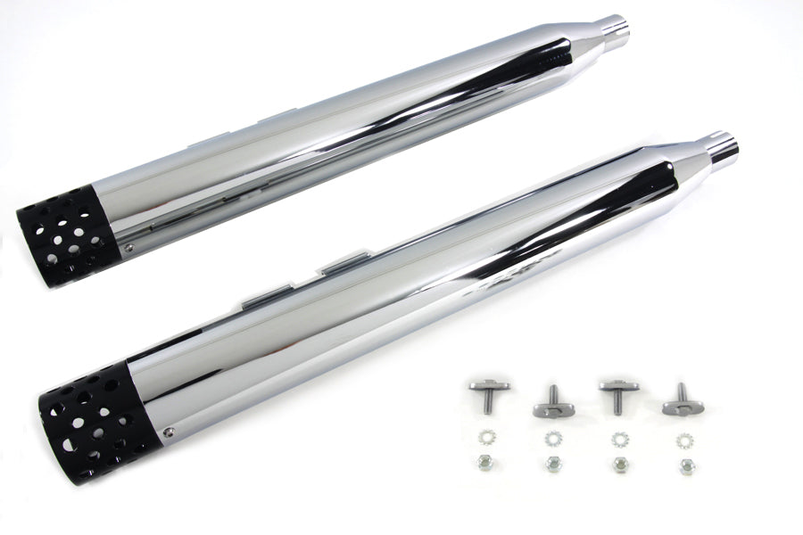 Muffler Set with Black Shooter Style Ends 1995 / 2016 FLT