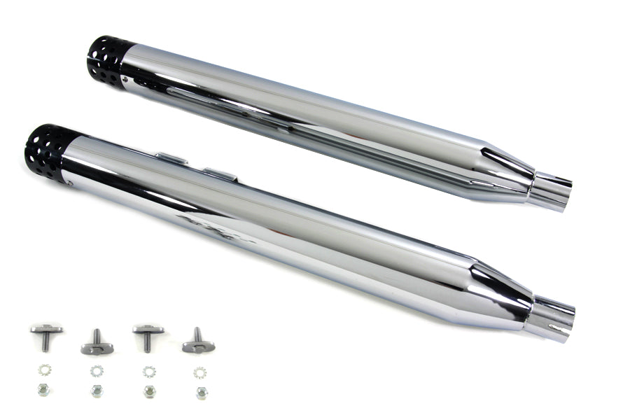 Muffler Set with Black Shooter Style Ends 1995 / 2016 FLT