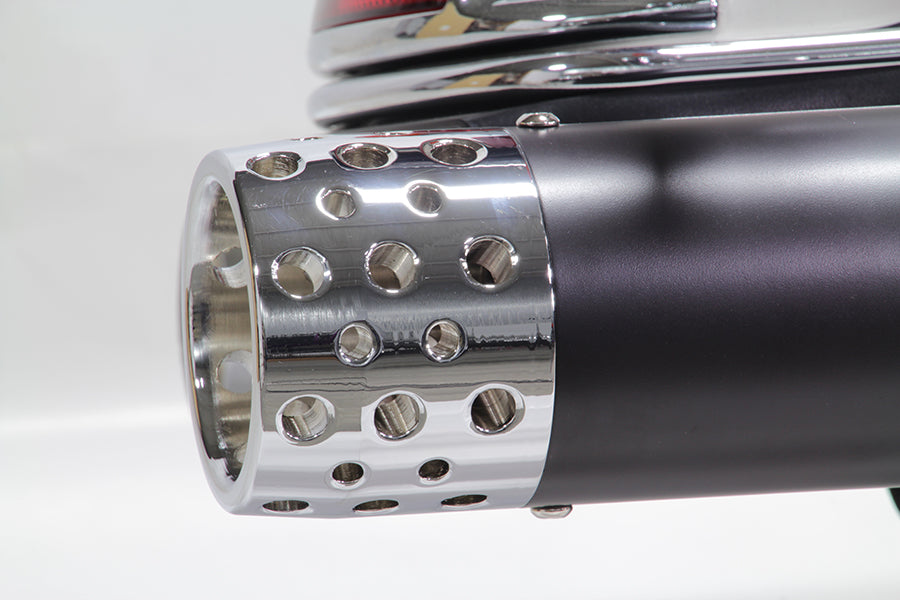 Wyatt Gatling Muffler Set with Shooter Style End Tips 1995 / 2016 FLT