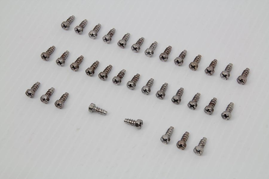Rocker Arm Cover Screw Kit Chrome 1941 / 1947 FL 1939 / 1940 EL