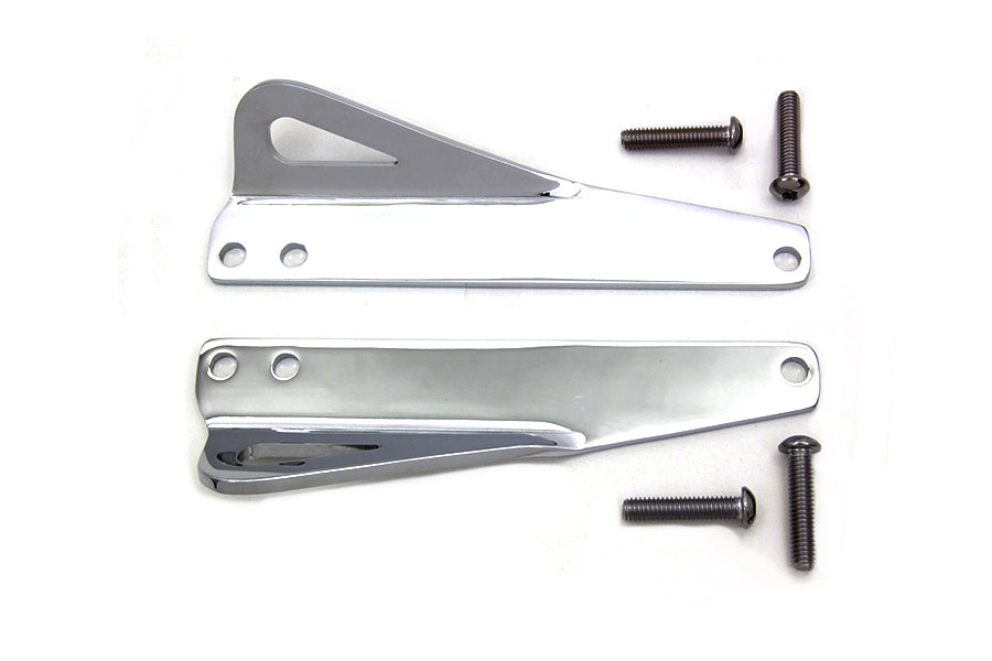 Chrome Plated Tie Down Brackets 2000 / UP FLSTC 2000 / UP FLSTF 2000 / UP FLSTB 1995 / UP FLHR 1995 / UP FLHRC 1995 / UP FLHT 1995 / UP FLHTC 1995 / UP FLHX 1995 / UP FLHXSE/2/3 2010 / UP FLHTCU 2010 / UP FLHTK 2010 / UP FLHTCUSE4/5/6