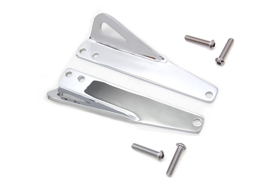 Chrome Plated Tie Down Brackets 2000 / UP FLSTC 2000 / UP FLSTF 2000 / UP FLSTB 1995 / UP FLHR 1995 / UP FLHRC 1995 / UP FLHT 1995 / UP FLHTC 1995 / UP FLHX 1995 / UP FLHXSE/2/3 2010 / UP FLHTCU 2010 / UP FLHTK 2010 / UP FLHTCUSE4/5/6