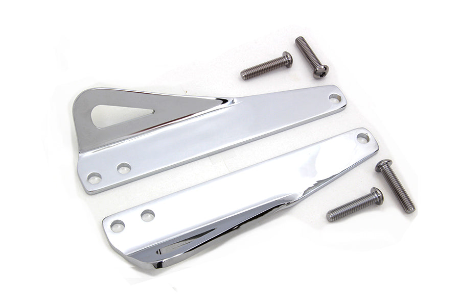 Chrome Plated Tie Down Brackets 2000 / UP FLSTC 2000 / UP FLSTF 2000 / UP FLSTB 1995 / UP FLHR 1995 / UP FLHRC 1995 / UP FLHT 1995 / UP FLHTC 1995 / UP FLHX 1995 / UP FLHXSE/2/3 2010 / UP FLHTCU 2010 / UP FLHTK 2010 / UP FLHTCUSE4/5/6