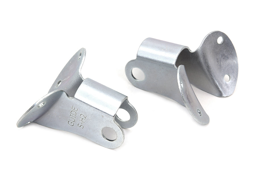 Cadmium Spotlamp Bracket Set 1938 / 1948 EL 1941 / 1948 FL