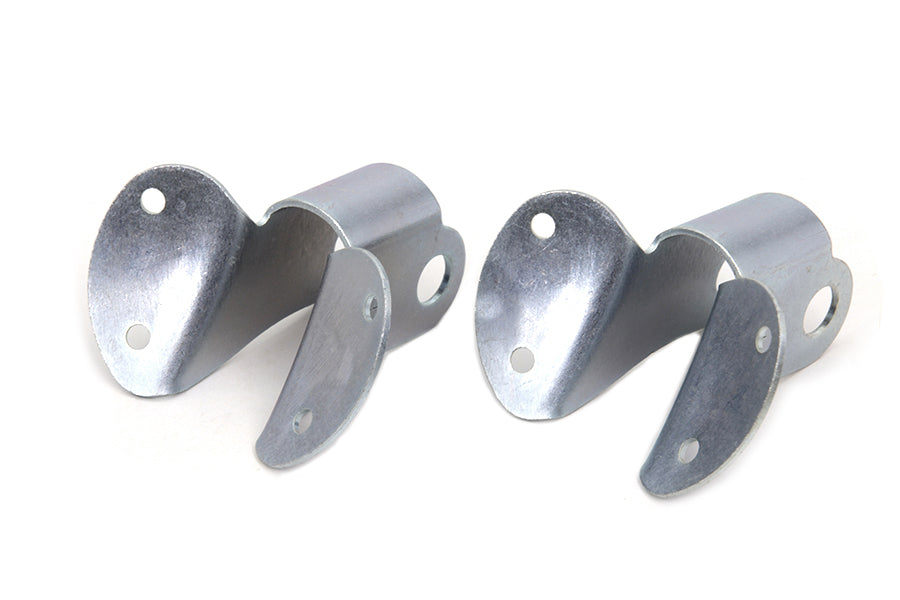 Cadmium Spotlamp Bracket Set 1938 / 1948 EL 1941 / 1948 FL